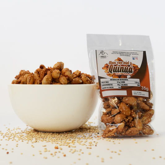 Maní con Miel y Quinua por 250g