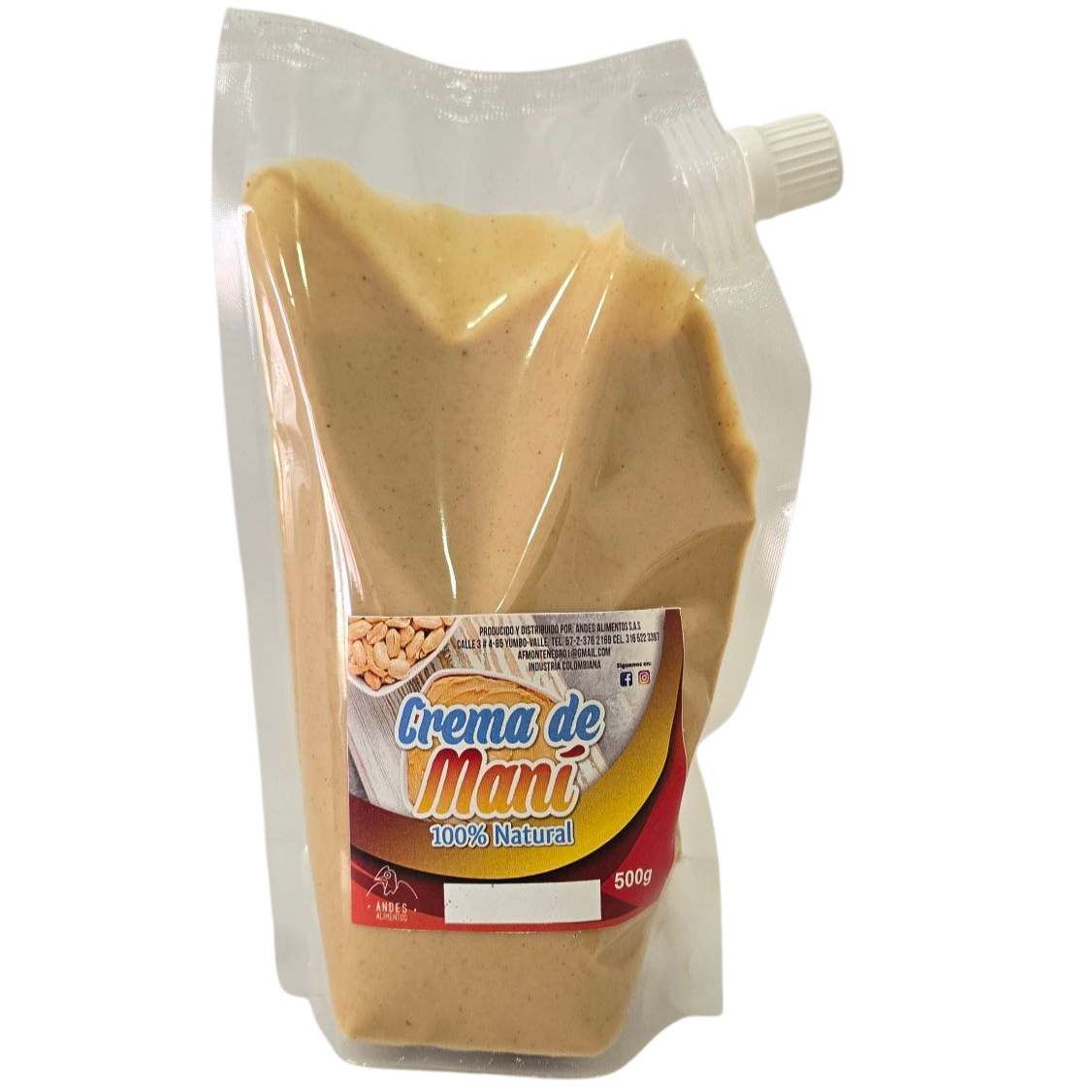 Crema de Maní Natural